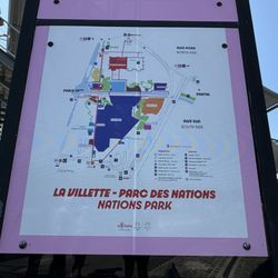 Parc de la Villette - Nations Park. Love this part of the 2024 Paris Olympics