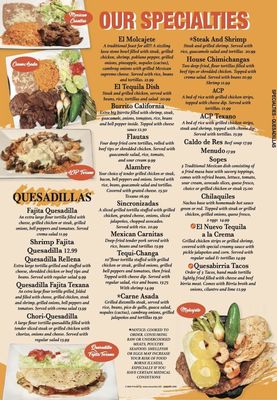 Menu photo 3 El Nuevo Tequilla - Washington Washington, NC