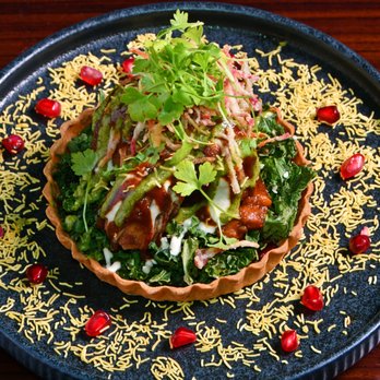Amaya - Amaya - Channa Chaat in a Tart - Indian Near Me - London, XGL Amaya - Amaya - Channa Chaat in a Tart - Indian Near Me - London, XGL