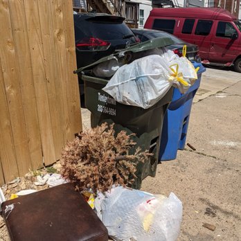 Republic Services - Overloading trash, on the regular. - Recycling Center Near Me - Capitol Heights, Maryland
