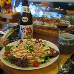 Goshi Japanese Restaurant - Albacore sashimi salad, onikoroshi