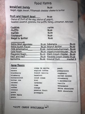 Menu photo 4 The Sippin Siren Hilo, HI