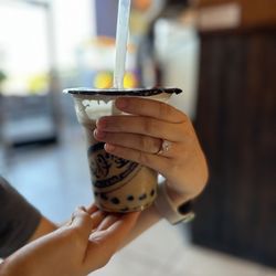 Black milk tea