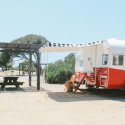 The Holidays - Matador red trailer, also called The Muir