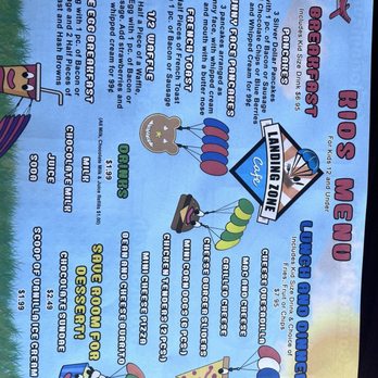Landing Zone Cafe - Kids menu - American Near Me - Lake Elsinore, California Landing Zone Cafe - Kids menu - American Near Me - Lake Elsinore, California