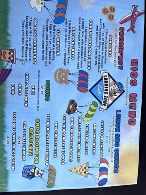 Menu photo 4 Landing Zone Cafe Lake Elsinore, CA Menu photo 4 Landing Zone Cafe Lake Elsinore, CA