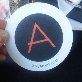 Americana - Cool logo. Great interior design - New American Near Me - Des Moines, Iowa