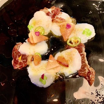 MAD - Scallop Crudo - Spanish Near Me - Houston, Texas