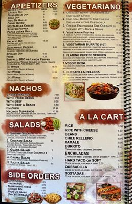 Menu photo 4 King & Queen Cantina Alabaster, AL
