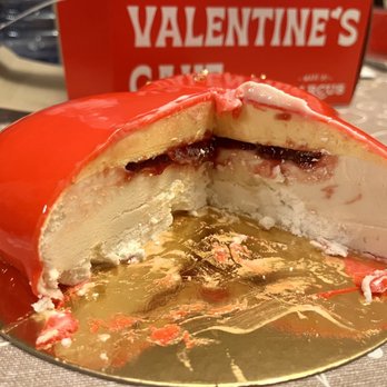Made by Marcus - Valentine's Cake! So good! - Ice Cream & Frozen Yogurt Near Me - Edmonton, Alberta