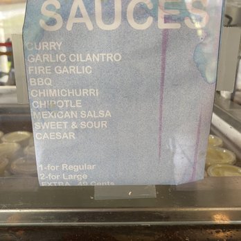 Natural Chicken Grill - a menu for sauces - Chicken Shop Near Me - Miami, Florida Natural Chicken Grill - a menu for sauces - Chicken Shop Near Me - Miami, Florida