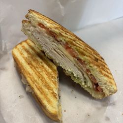 Turkey Panini, add tomato