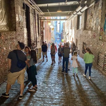 The Gum Wall - Post Alley Gum Walls at Pike Place - Local Flavor Near Me - Seattle, Washington The Gum Wall - Post Alley Gum Walls at Pike Place - Local Flavor Near Me - Seattle, Washington