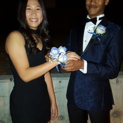 Mark Keppel High School - The corsage!