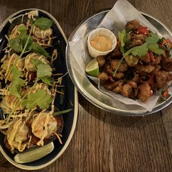 Grand Central - SPICY SCHRIMP TACOS & CRISPY BABY SQUID