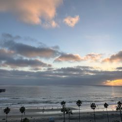Club Wyndham Oceanside Pier Resort - The pier at dusk.  Ocean front view from sky deck.