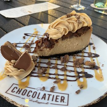 The Chocolatier - Reese's cheesecake - New American Near Me - Hershey, Pennsylvania The Chocolatier - Reese's cheesecake - New American Near Me - Hershey, Pennsylvania