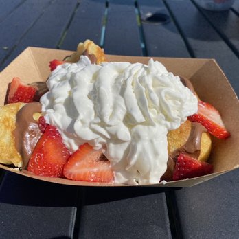 Ruca's - Nutty Bliss. Nutella, strawberries and whip cream. - Breakfast & Brunch Near Me - Garden City, Utah Ruca's - Nutty Bliss. Nutella, strawberries and whip cream. - Breakfast & Brunch Near Me - Garden City, Utah