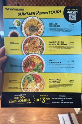 Menu photo 5 KINTON RAMEN DON MILLS North York, ON
