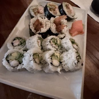 Sakura Japanese Restaurant - Cucumber Avocado Roll and Chirashi Dinner - Japanese Near Me - Urbana, Illinois