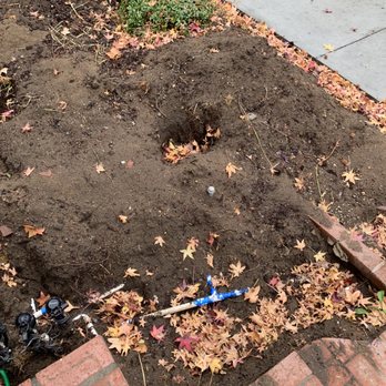 First Impression Fencing & Automatic Gates - Lots of holes and broken sprinklers - Fences & Gates Near Me First Impression Fencing & Automatic Gates - Lots of holes and broken sprinklers - Fences & Gates Near Me
