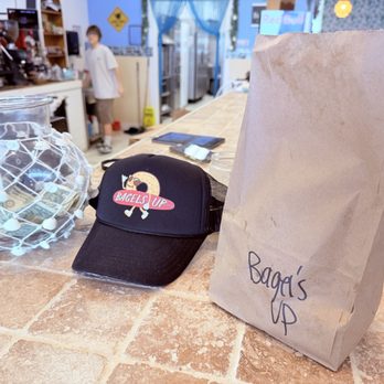 Bagels Up - My bag is on the right! Carry out today. - Bagels Near Me - Jacksonville, Florida
