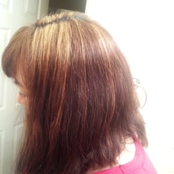 Went to Paula. Highlights are all blobby and just on top. She didn't cover all the gray so it already looks grown out. Ugh! :(