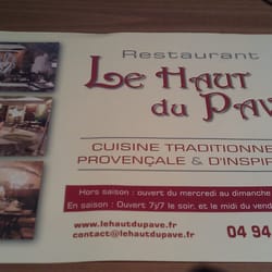 Le Haut du Pavé