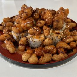 Popcorn Shrimp Roll