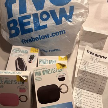 Five Below - Purchase items from 5 Below during the holidays with up-charge stickers over the original prices. - Accessories Near Me - Fort Wayne, Indiana
