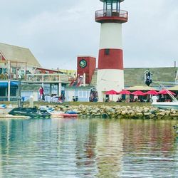 The iconic lighthouse.