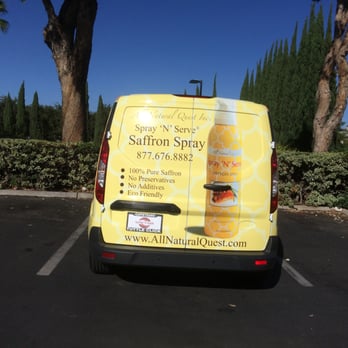 Boss Printing - All Natural Quest Inc. - Spray 'N' Serve® Saffron Spray - Printing Services Near Me - Santa Ana, California