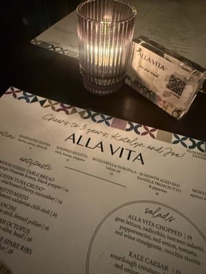 Menu photo 8 Alla Vita Chicago, IL