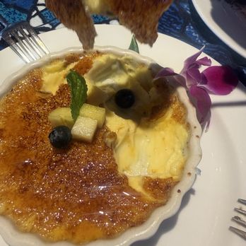 Mama's Fish House - Lilikoi crème brûlée - Seafood Near Me - Paia, Hawaii Mama's Fish House - Lilikoi crème brûlée - Seafood Near Me - Paia, Hawaii