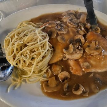 Frankie's Italian Kitchen - Aiden's Chicken Marsala Dinner (soy sauce !) - Italian Near Me - Tarzana, California Frankie's Italian Kitchen - Aiden's Chicken Marsala Dinner (soy sauce !) - Italian Near Me - Tarzana, California