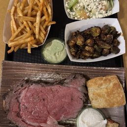 Friday night special: smoked prime rib
