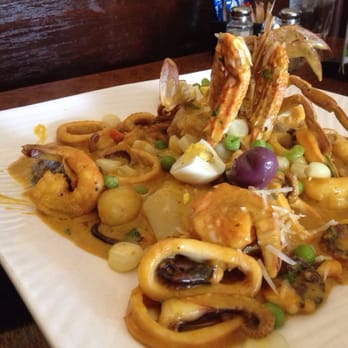 El Marino - Picante de mariscos!  So good and the portion was huge - Peruvian Near Me - Dover, New Jersey