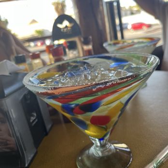 Claro Fish Jr - Double margarita, very sweet but ordered a mineral water and added some, made it perfect - Seafood Near Me - La Paz, BCS