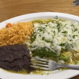 Avocado enchiladas