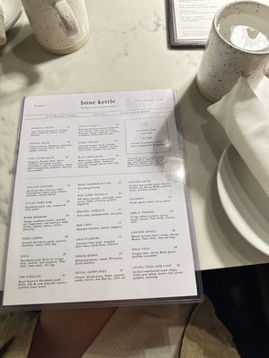 Menu photo 2 Bone Kettle Pasadena, CA