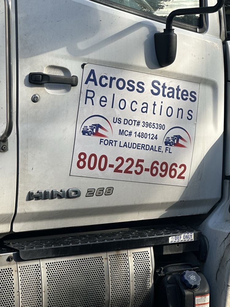 ACROSS STATES RELOCATIONS INC