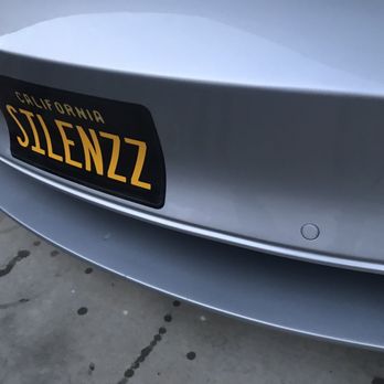 Crystal Shield - License plate wrap applied - Auto Detailing Near Me - Temecula, California