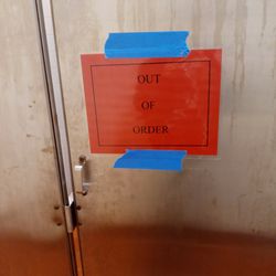 Yarberry Campground - Bathroom stall unusable