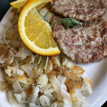 Flappy Jack's Pancake House - Hash Browns and Turkey Sausage Patties - Pancakes Near Me - Orange, California
