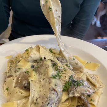 Tree House Cafe - Portabella Pasta ($22) - Mediterranean Near Me - Carmel, California Tree House Cafe - Portabella Pasta ($22) - Mediterranean Near Me - Carmel, California