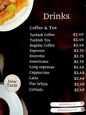 Menu photo 5 The Baklava Mission Viejo, CA