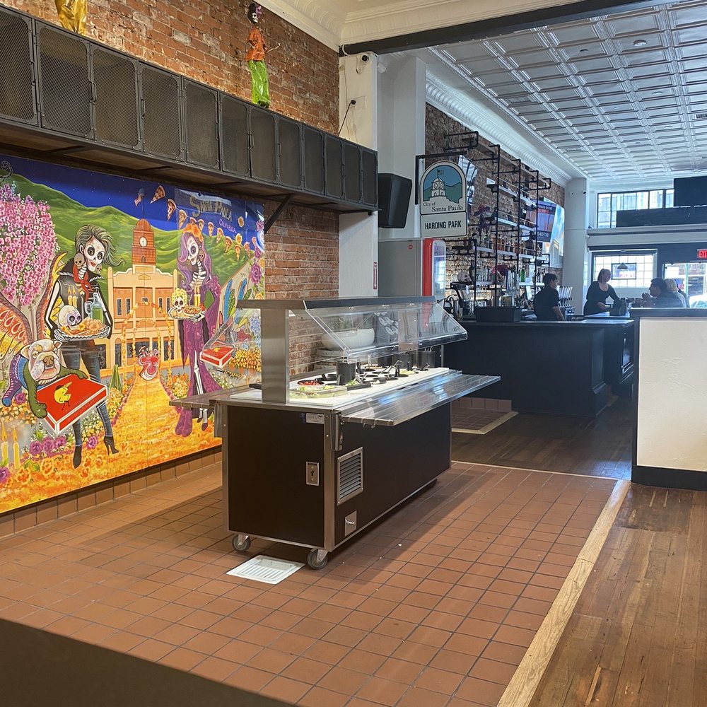 Pizza Man Dan’s - Salad bar - Pizza Near Me - Santa Paula, California