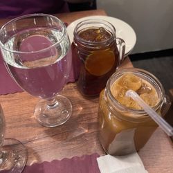 Nine Thai Cuisine - Thai tea!!! omg it's amazing and thai lemon