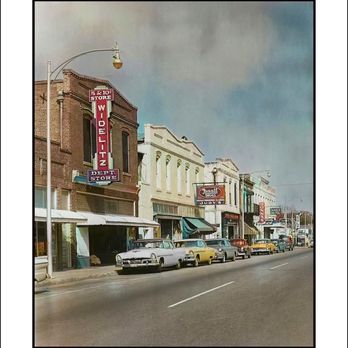 Bistro 221 - Historic digitally colorized black &white photo circa1960. The building, now Bistro 221, is white, Judy's Drugs for 100+ years! - American Near Me - Saint George, South Carolina Bistro 221 - Historic digitally colorized black &white photo circa1960. The building, now Bistro 221, is white, Judy's Drugs for 100+ years! - American Near Me - Saint George, South Carolina