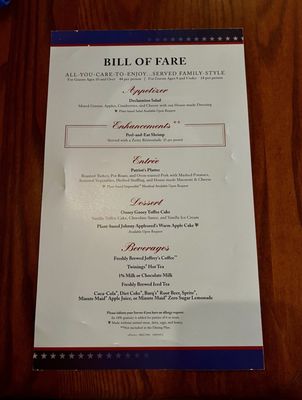 Menu photo 8 Liberty Tree Tavern Lake Buena Vista, FL Menu photo 8 Liberty Tree Tavern Lake Buena Vista, FL